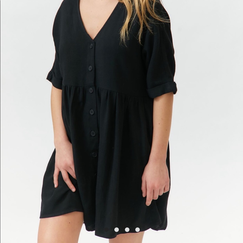 Urban Outfitters Blake Button Up Frock Dress SZ S